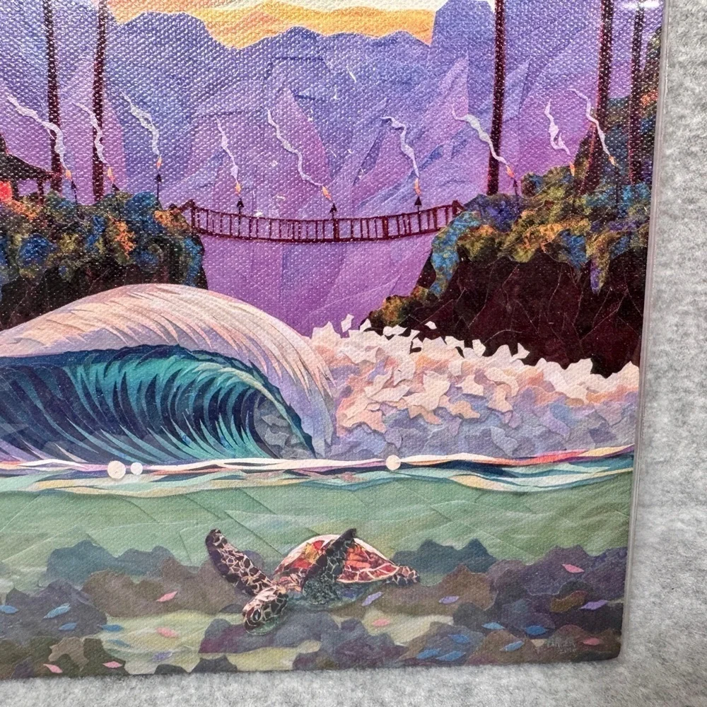 ‘Couples Retreat’ Patrick Parker Foam Mounted Tropical Wall Art Print 8x10